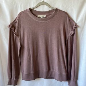 Chelsea & Theodore mauve, thin sweater